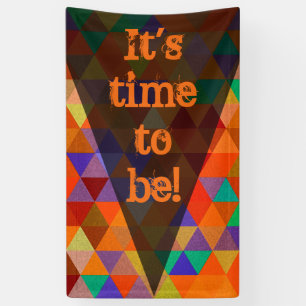Pretty Triangle grunge pattern I + your ideas Banner