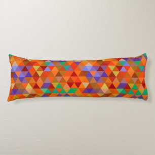 Pretty Triangle grunge pattern I + your ideas Body Pillow