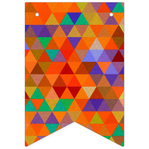 Pretty Triangle grunge pattern I + your ideas Bunting Flags