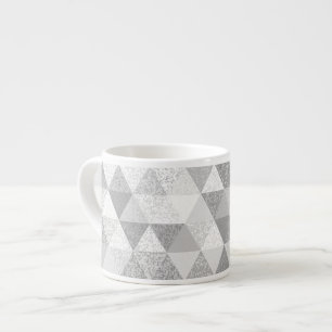 Pretty Triangle grunge pattern II + your ideas Espresso Cup