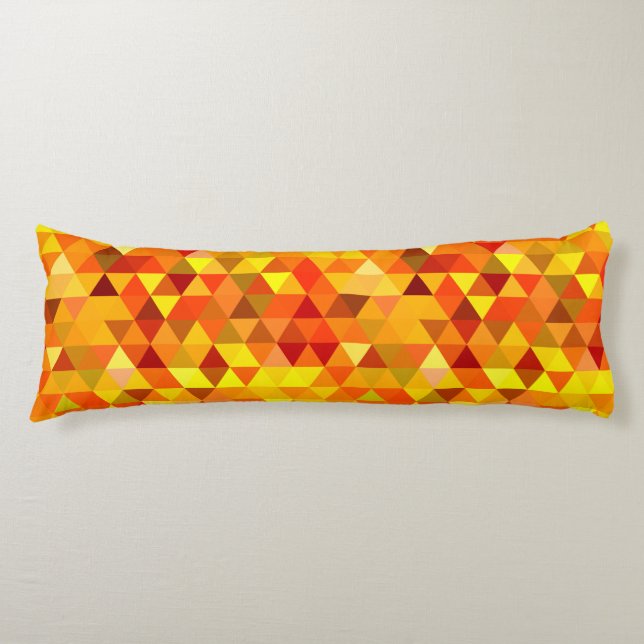 Pretty Triangle pattern I + your ideas Body Pillow (Front)