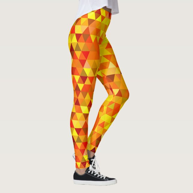 Pretty Triangle pattern I + your ideas Leggings (Right)