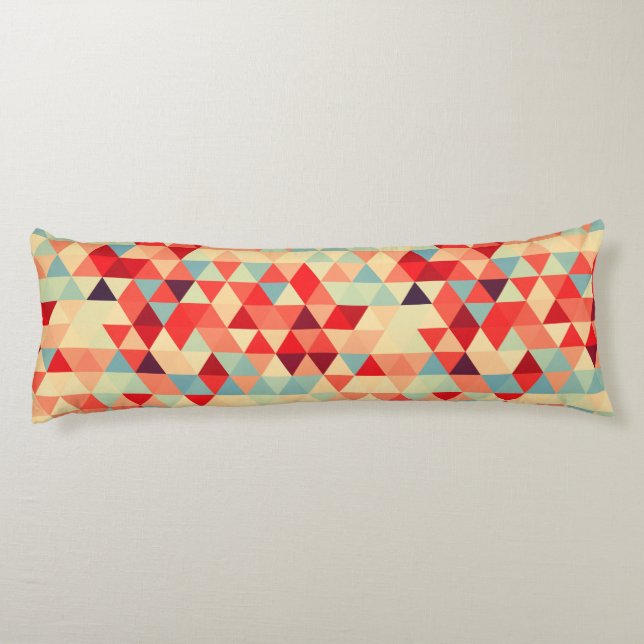 Pretty Triangle pattern II + your ideas Body Pillow (Back)