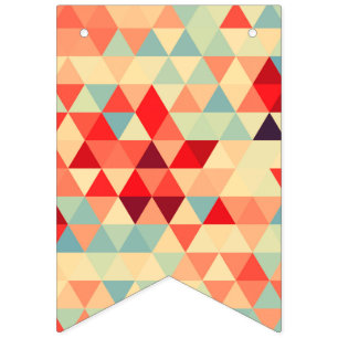 Pretty Triangle pattern II + your ideas Bunting Flags