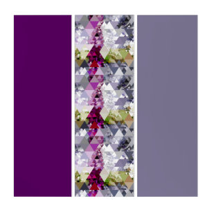 Pretty Triangle pattern IV + your ideas Triptych