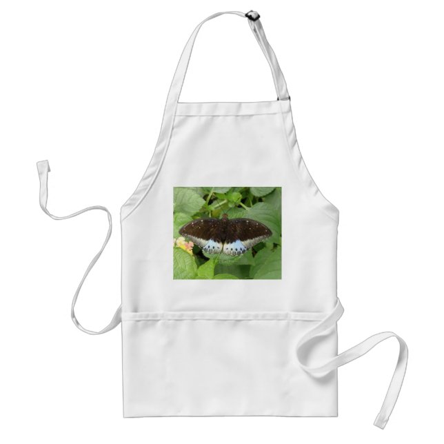 Pretty Tropical Butterfly Apron (Front)
