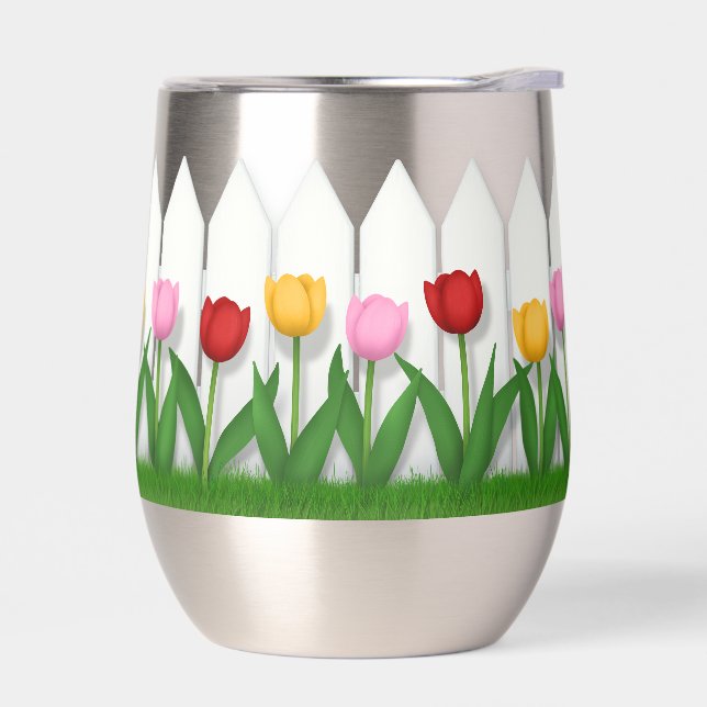 Pretty Tulip Garden (Left)