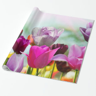 Pretty Tulips Wrapping Paper