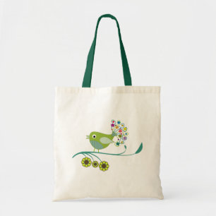 Pretty Tweet Whimsical Bird Bag