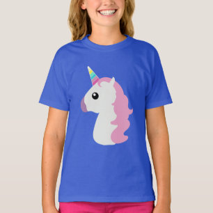Pretty Unicorn Emoji T-Shirt
