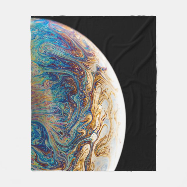 Pretty Universe Fleece Blanket (Front)