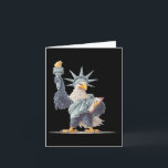 Pretty Usa Statue Costume For Patriotic Clothes Lo Card<br><div class="desc">Pretty Usa Statue Costume For Patriotic Clothes Lovers</div>