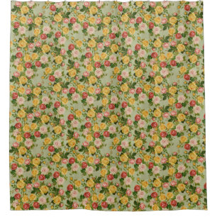 Pretty Vintage Floral Rose Pattern Girly