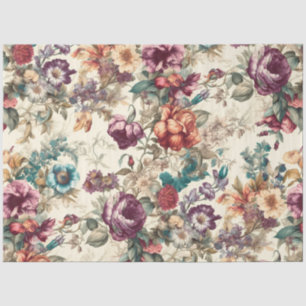 Pretty Vintage Inspired  Decoupage Tissue Paper