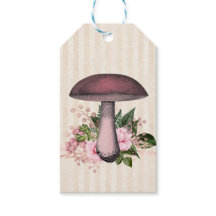 Pretty Vintage Mushroom and Floral Custom 