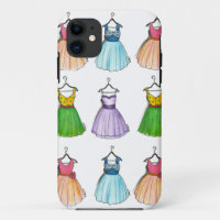 Pretty Vintage Party Dresses Fashion Wardrobe Case