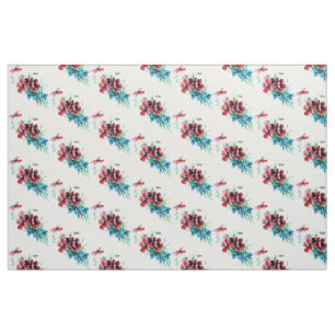 Pretty Vintage Poppies Fabric