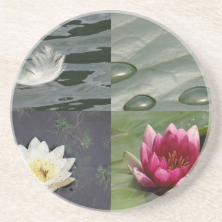 Pretty Water Lilies Coaster