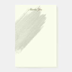 Pretty Watercolor Confetti Splatter Boarder Post-it Notes