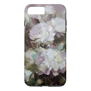 Pretty white floral  hydrangeas Case-Mate iPhone case