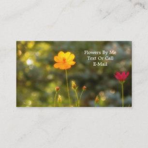 Pretty Wildflowers Business Card