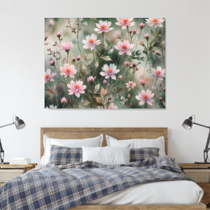 Pretty Wildflowers Canvas Print