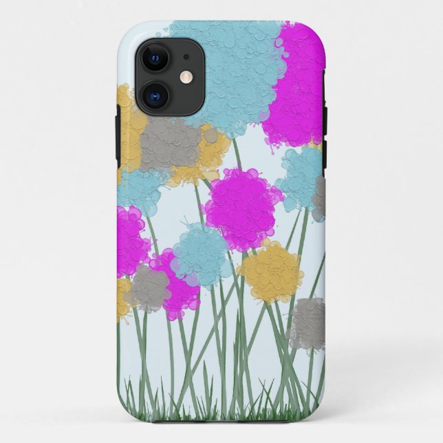 Pretty Wildflowers Case-Mate iPhone Case (Back)