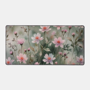 Pretty Wildflowers Desk Mat