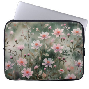 Pretty Wildflowers Laptop Sleeve