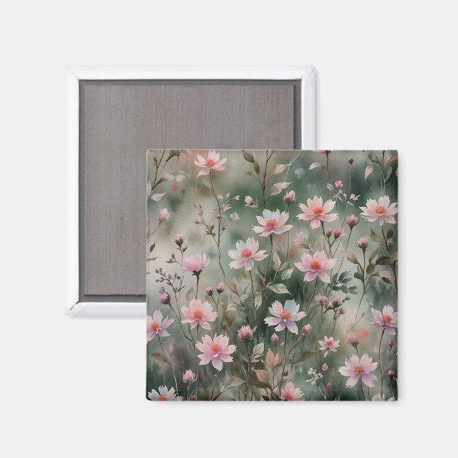 Pretty Wildflowers Magnet (Front/Back)