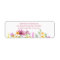 Pretty Wildflowers Return Address Label