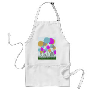 Pretty Wildflowers Standard Apron