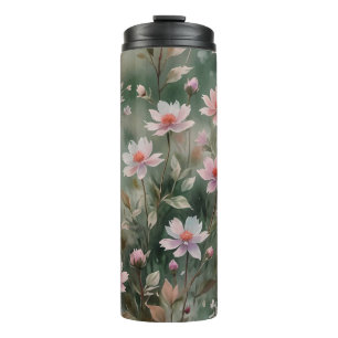 Pretty Wildflowers Thermal Tumbler