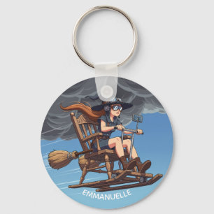 Pretty Witch Aviator Keychain