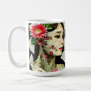 Pretty Woman Art Collage   Coffee Mug