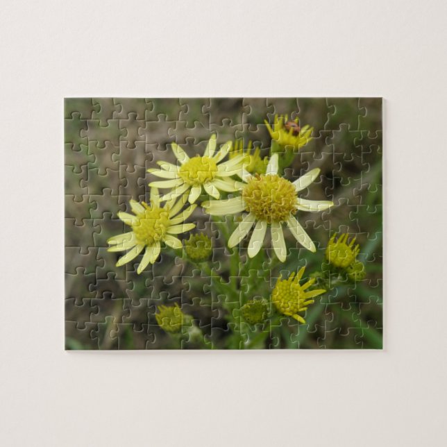 Pretty Yellow Wildflowers Puzzle (Horizontal)