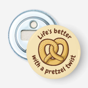 Pretzel Icon Bottle Opener
