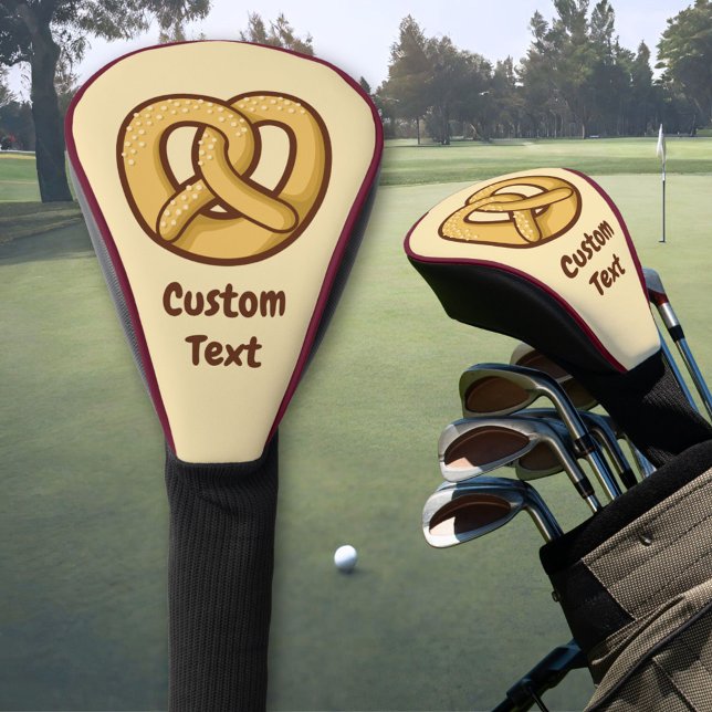 Pretzel Icon Golf Head Cover (Creator Uploaded)