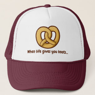 Pretzel Icon Trucker Hat