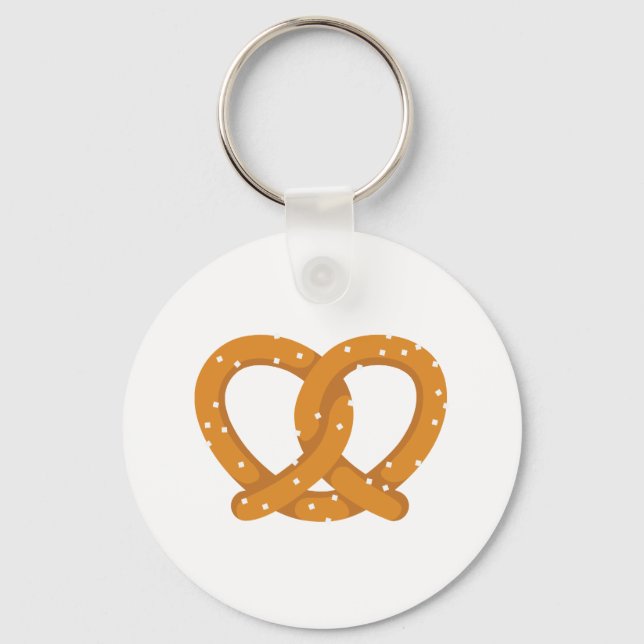 Pretzel Keychain (Front)