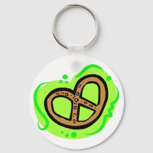 Pretzel Keychain