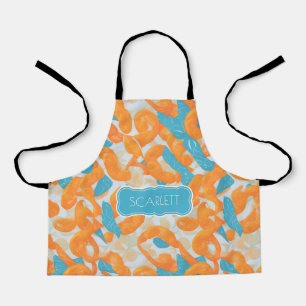 Pretzel Mosaic Colorful Personalized Pattern Apron