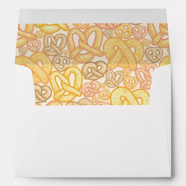 Pretzel Pattern Envelope (Back (Bottom))