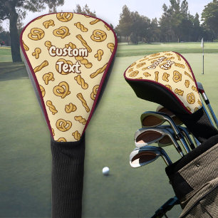 Pretzel Pattern Golf Head Cover