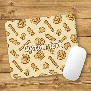 Pretzel Pattern Mouse Pad