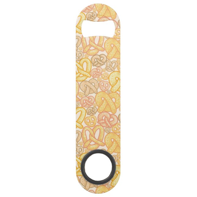 Pretzel Pattern Speed Bottle Opener (Front)