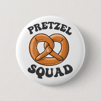Pretzel Squad Funny Oktoberfest Pretzel Lover Germ 2 Inch Round Button