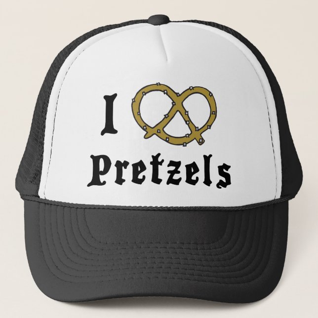 Pretzel Trucker Hat (Front)