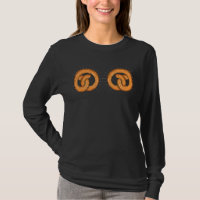 Pretzels Costume For Women Pretzel Day Funny Offic