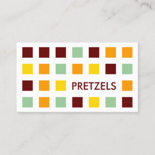 PRETZELS (mod squares) Business Card